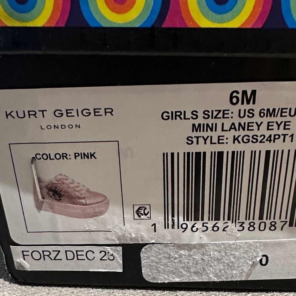 Brand new Kurt Geiger Mini Laney Eye in Pink size 6 - Picture 3 of 9